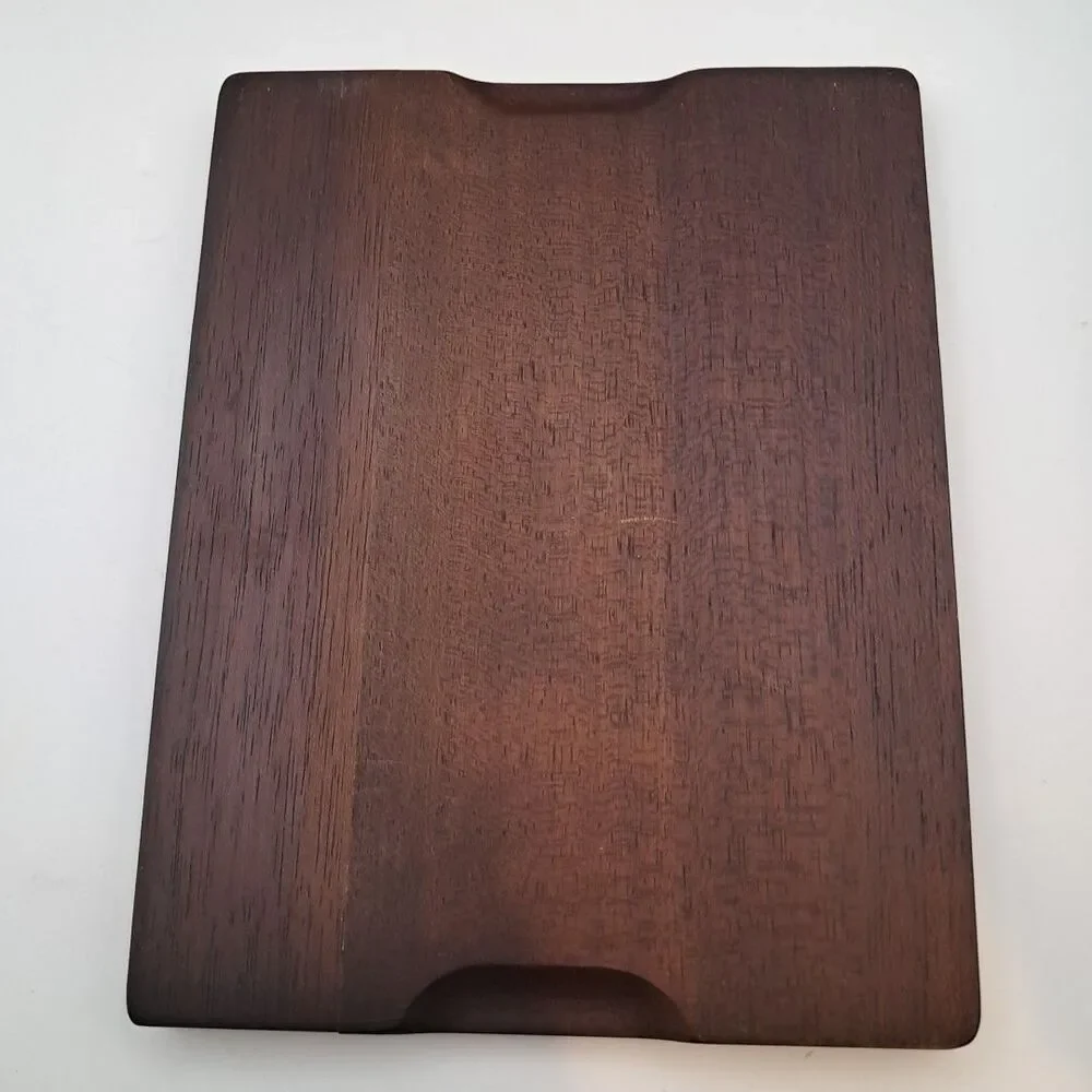 3 VTG MCM Woodcrest Styson Japan Teak & Cork Trivets Retro Kitchen Entertaining